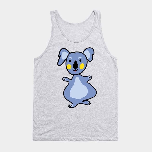 Cute Koala Tank Top by 4wardlabel